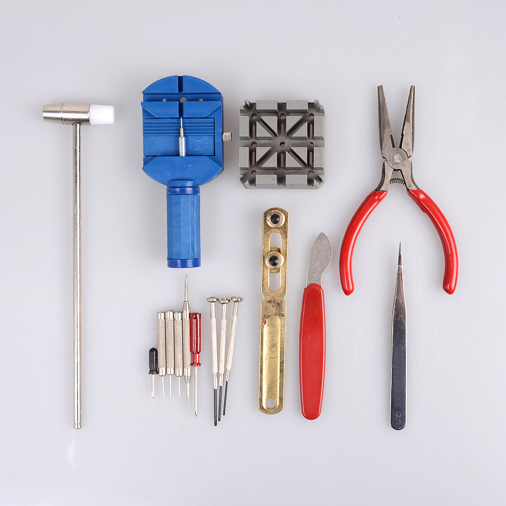 手表修理工具16件套装 修表工具 拆表工具 日常手工用工具