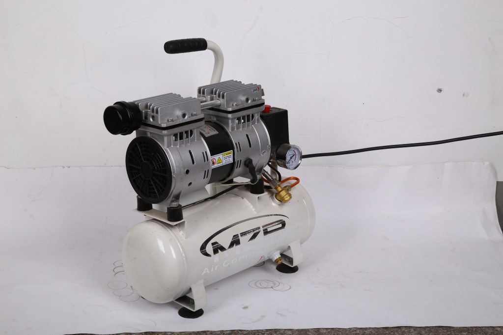 厂家直销 美洲豹600h-9 便携式静音小型9升家用装修空压机气泵