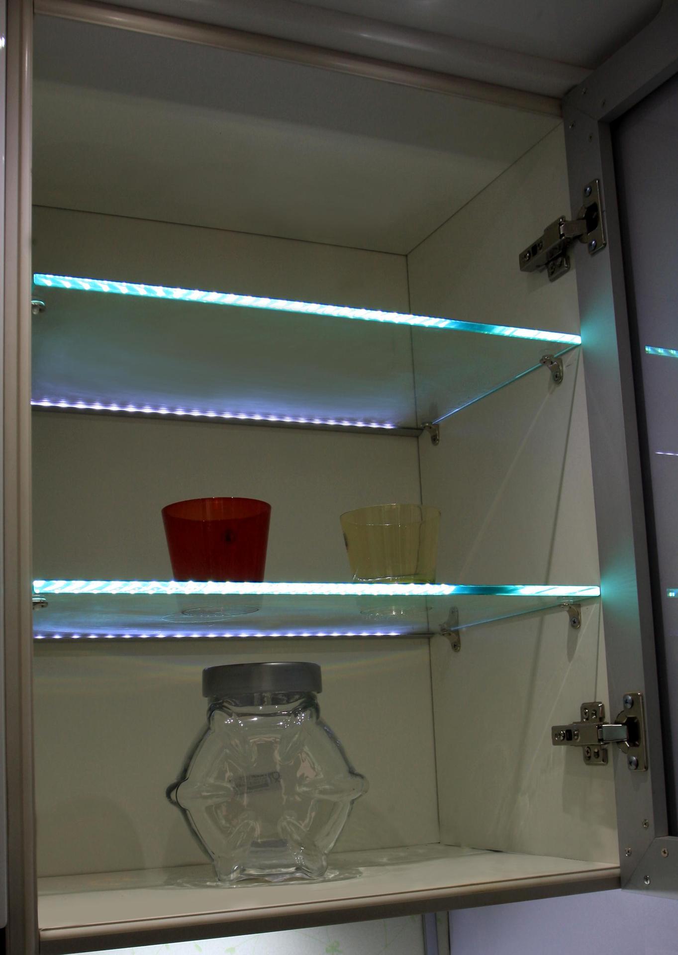 深圳厂led玻璃层板灯橱柜灯 铝材搁板灯橱柜卧室书房等装饰照明灯