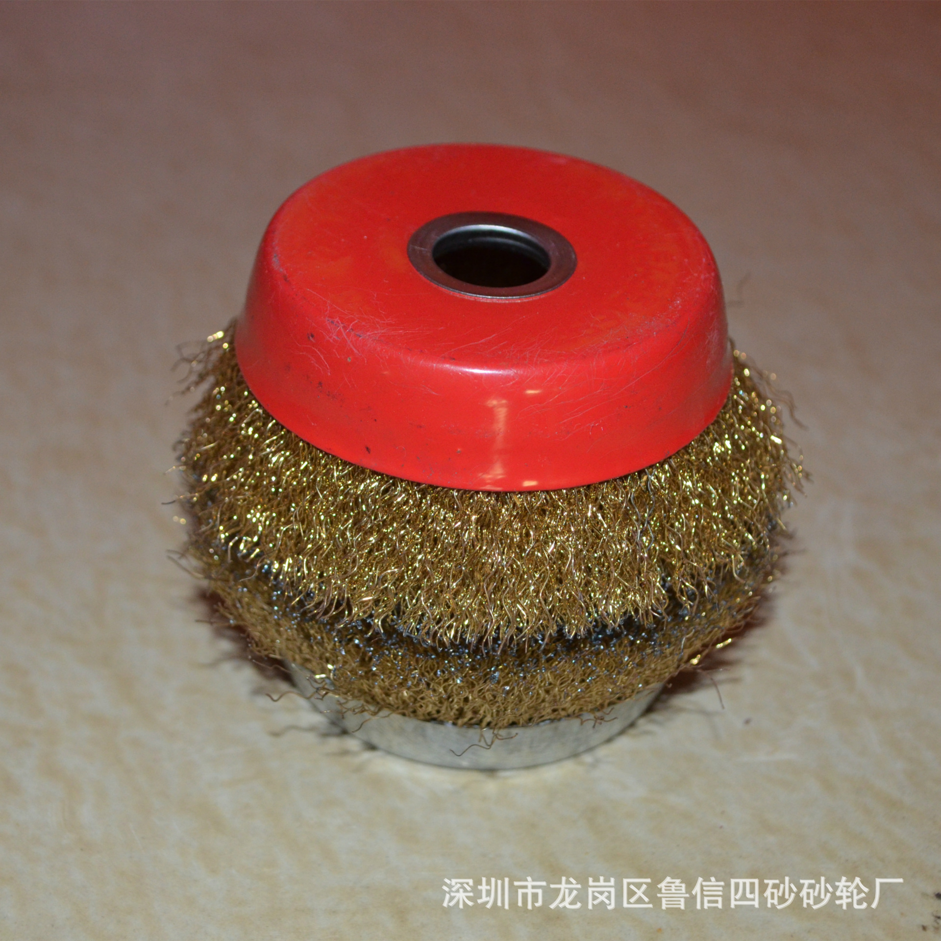 【厂家直销】现货供应四砂泰山砂轮 高品质除锈钢丝轮