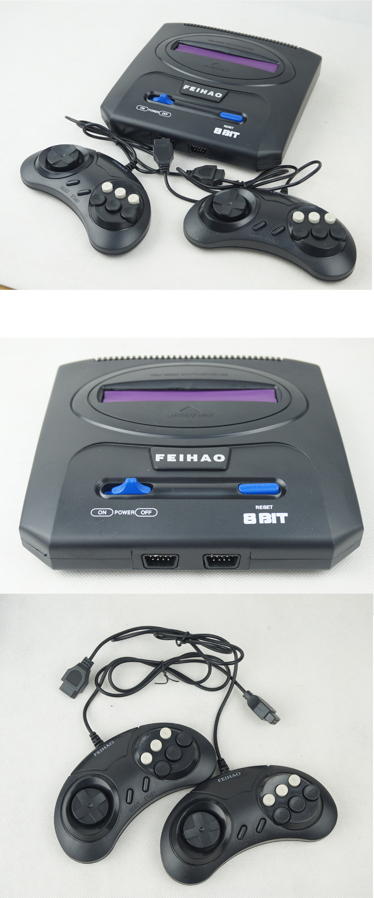 经典飞豪fh-2012八位电视游戏机双手柄fc怀旧游戏机红白机