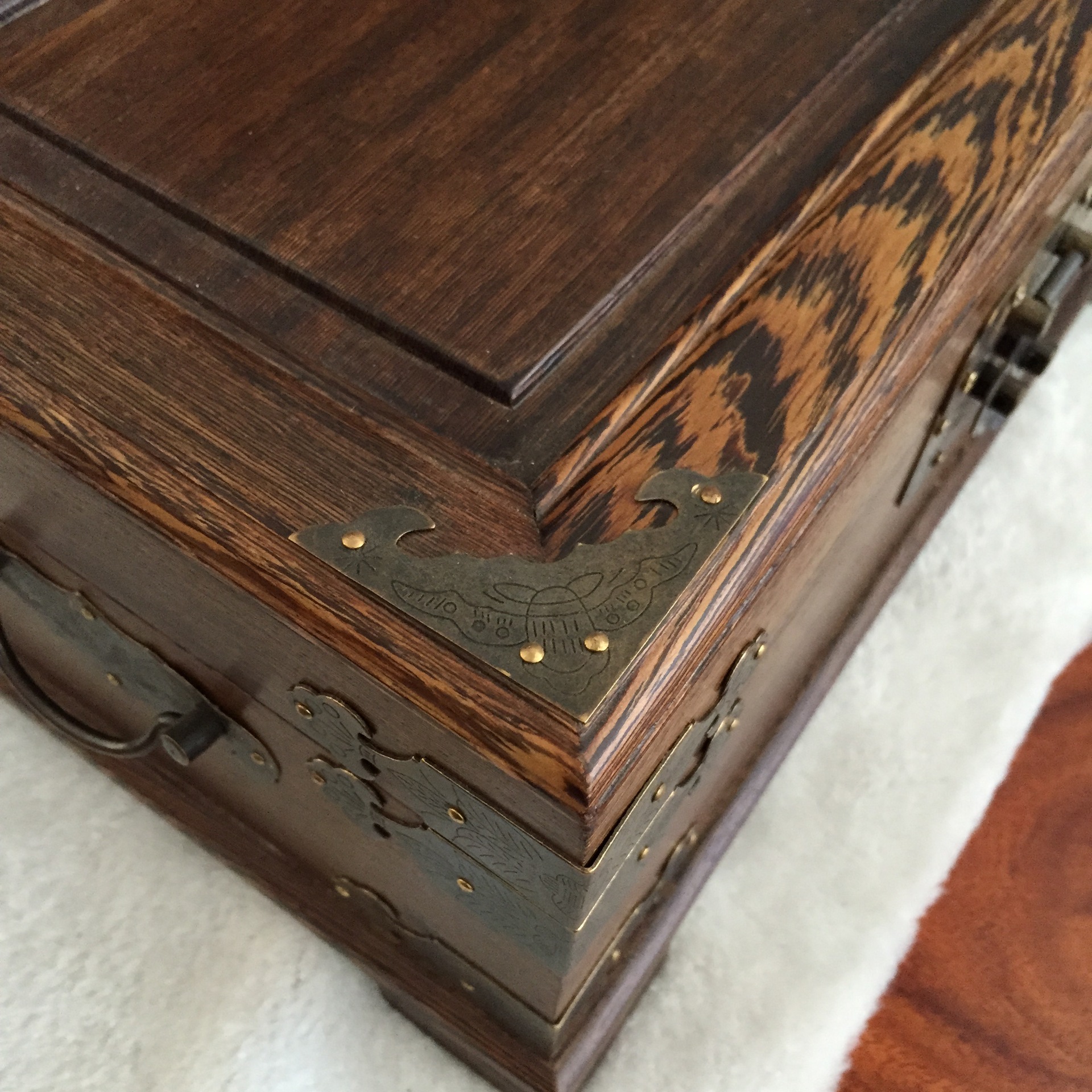 红木工艺品 鸡翅木双层配镜复古 首饰盒 珠宝盒 厂家直销批发