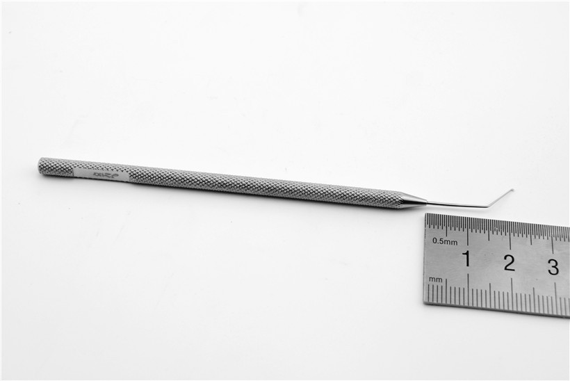 显微眼用刀 晶体劈核12cm 90°刃长1.5 上海金钟手术器械