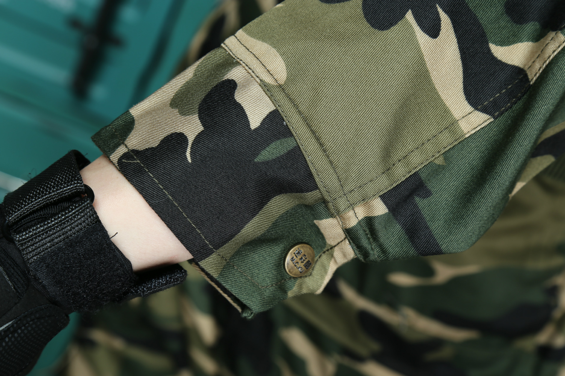 时代迷彩服 陆地大花四兜迷彩服户外运动迷