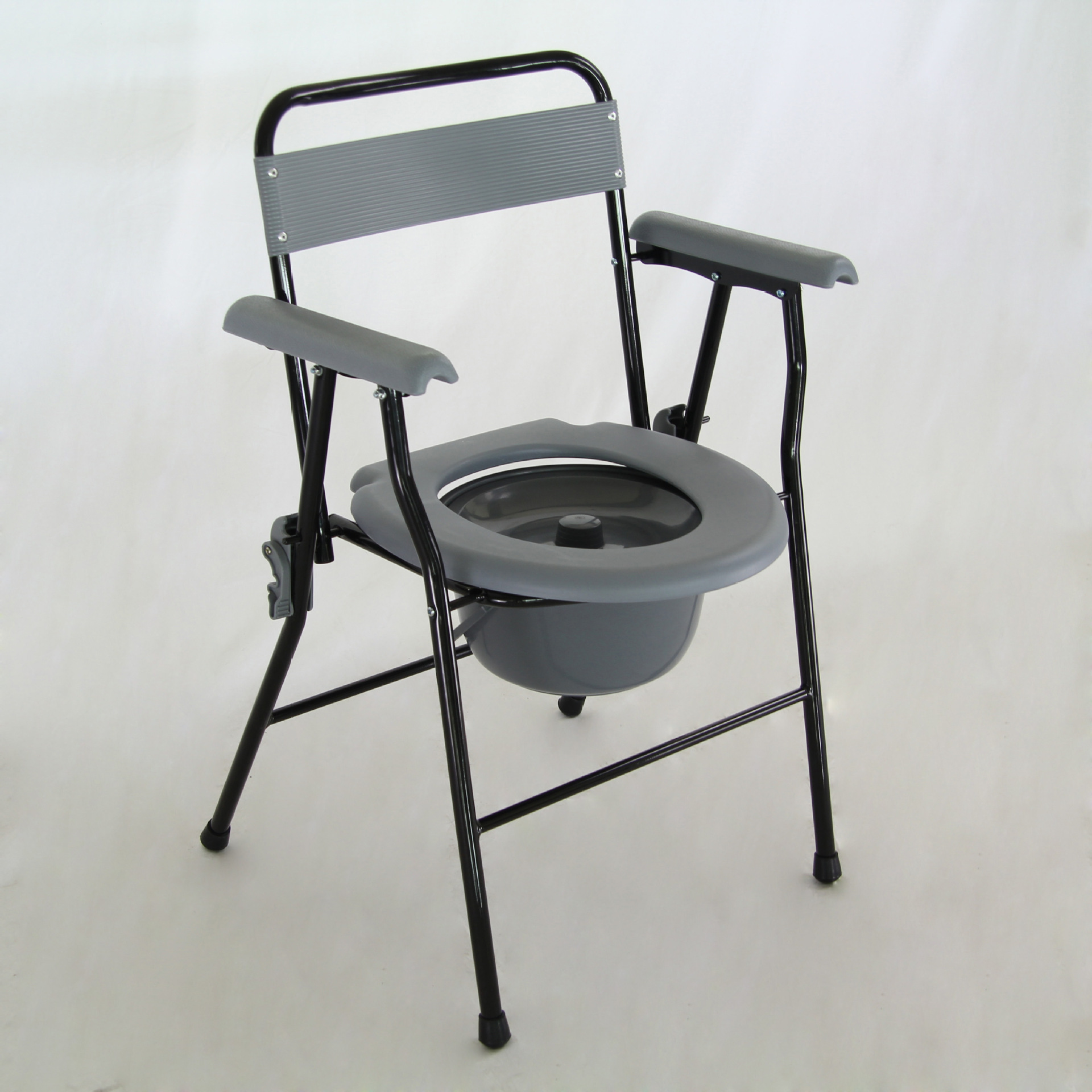 佛山 厂家供应靠背座便椅 老年人孕妇座厕椅 可折叠残疾人马桶