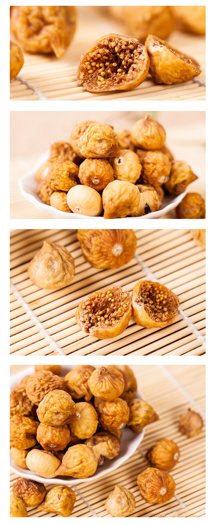 新品特价批发无花果香甜干果精品小无花果干蜜饯500g袋