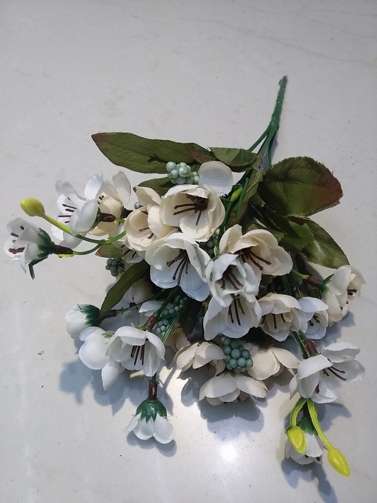 高档仿真五叉夹竹桃 手工绢花仿真花仿真植物 厂家直销外贸批发