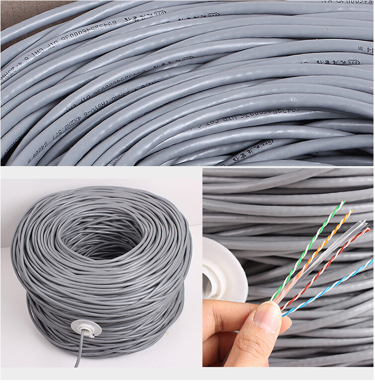 58线芯无氧铜千兆网线6类线5