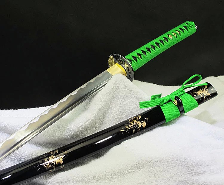 龙泉刀剑 日本刀 手工 武士 忍者 东阳 太刀 摆设装饰 未开刃