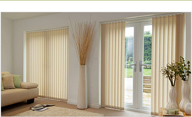 铝合金垂直帘竖百叶窗帘办公室居家阳台落地玻璃窗手动拉珠百叶帘