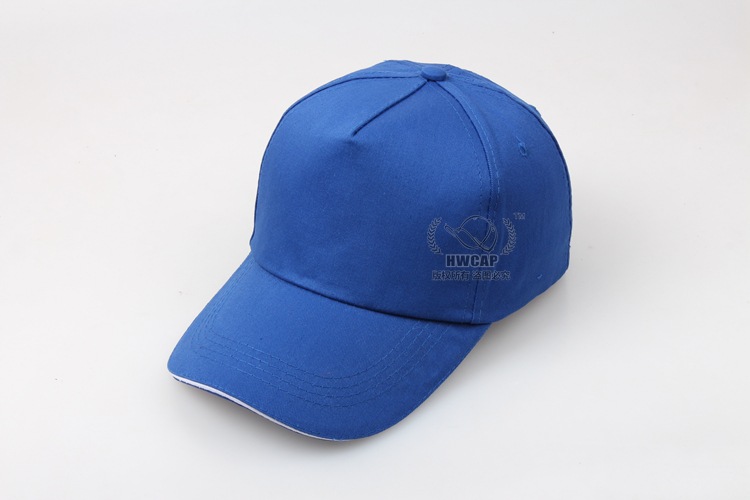 Cotton Thickened Solid Color Advertising Cap Baseball Cap Peaked Cap Sun Protection Hat Sun Hat Customized Logo Processing Figure