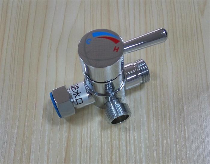 感应龙头混合阀 冷热水混合阀 调温阀 全铜 可调节冷热水