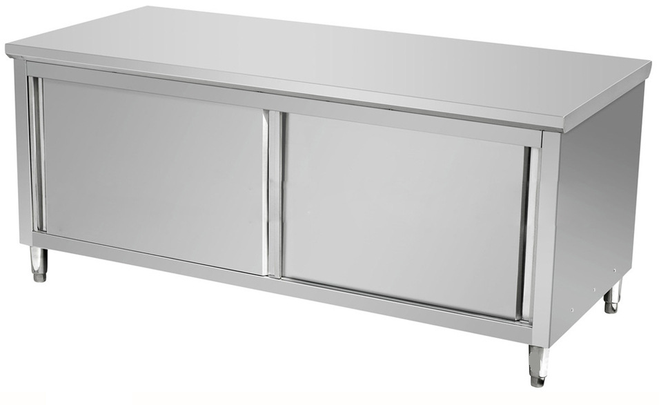 出口装单/双通荷台 储物柜不锈钢单/双通工作台 厨房操作台1.0厚