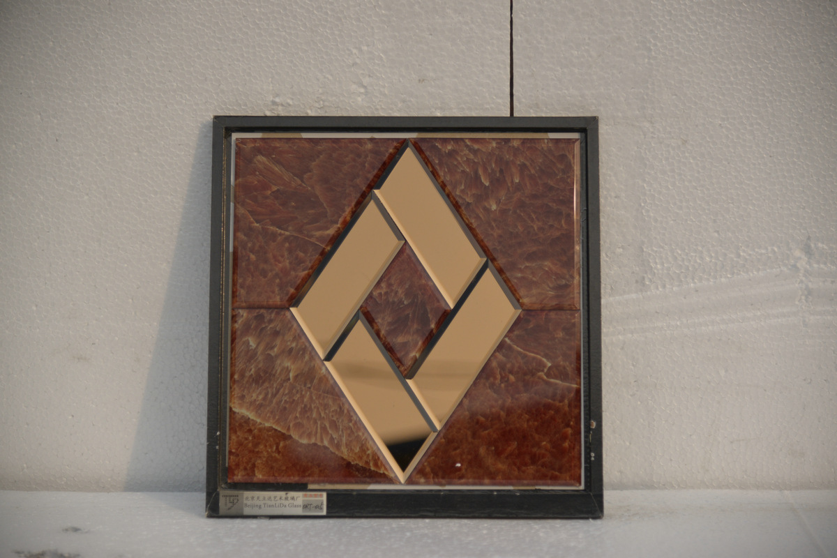 jp-021:理石纹5 金茶镜 玻璃拼镜背景装饰 高端大气 新款首发