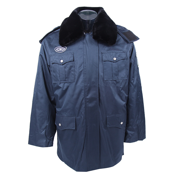 保安冬季棉服多功能大衣防寒物业保安制服冬装保安保暖衣厂家批发