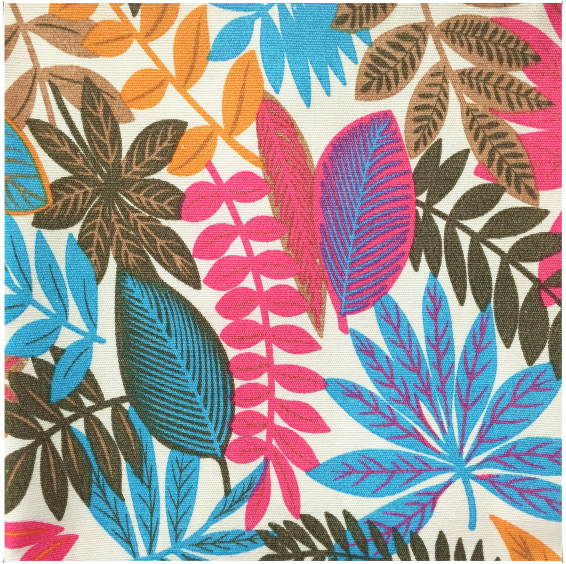 【厂家直销】 优质帆布 印花帆布 面料现货批发 波西米亚风格