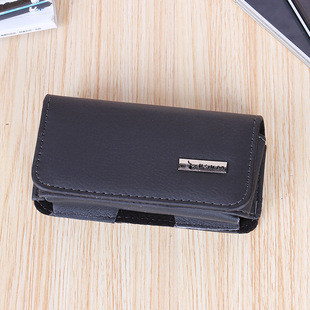 万能通用三星苹果挂腰手机皮套商务单层男士穿皮带手机保护套