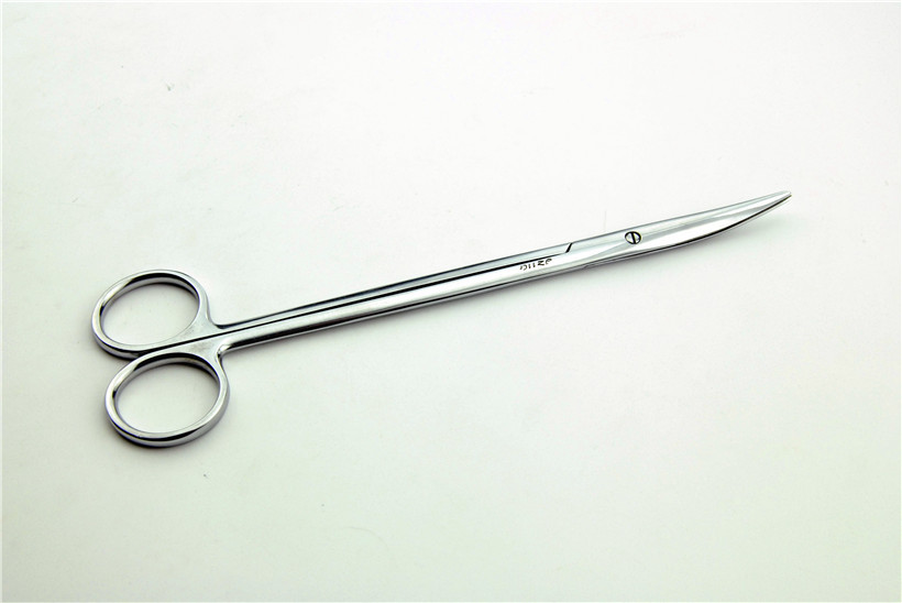 综合组织剪20cm弯头上海金钟手术器械