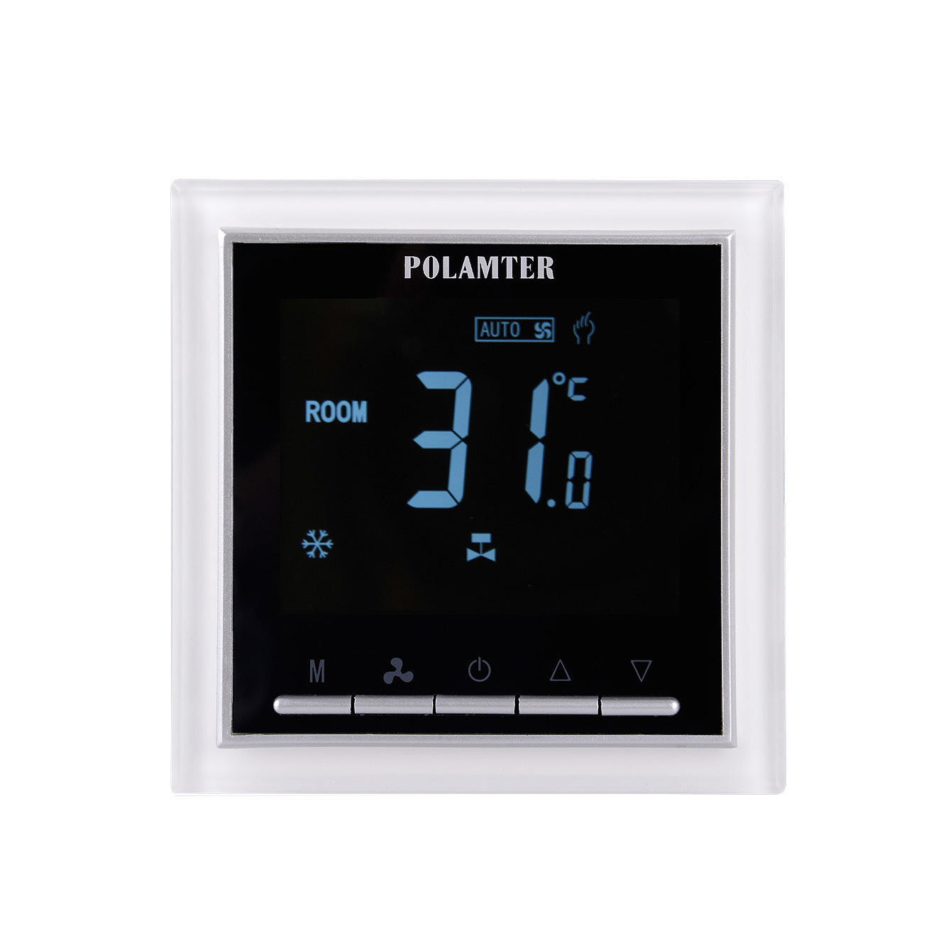 酒店宾馆温控器 宾馆房间温控器 一周编程空调温度控制器 485温控