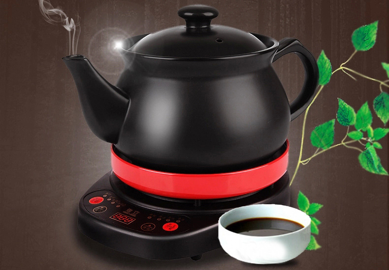 全自动陶瓷分体熬药电砂锅 煎药壶电药罐 熬中药煲壶药锅 煎药锅