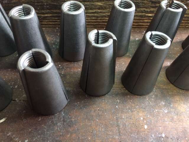 钢绞线工具锚夹片-千斤顶专用工具夹片-前卡式千斤顶工具夹片