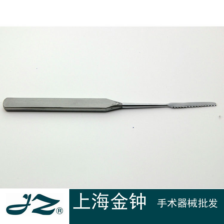 指骨锯18cm扁柄上海金钟手术器械