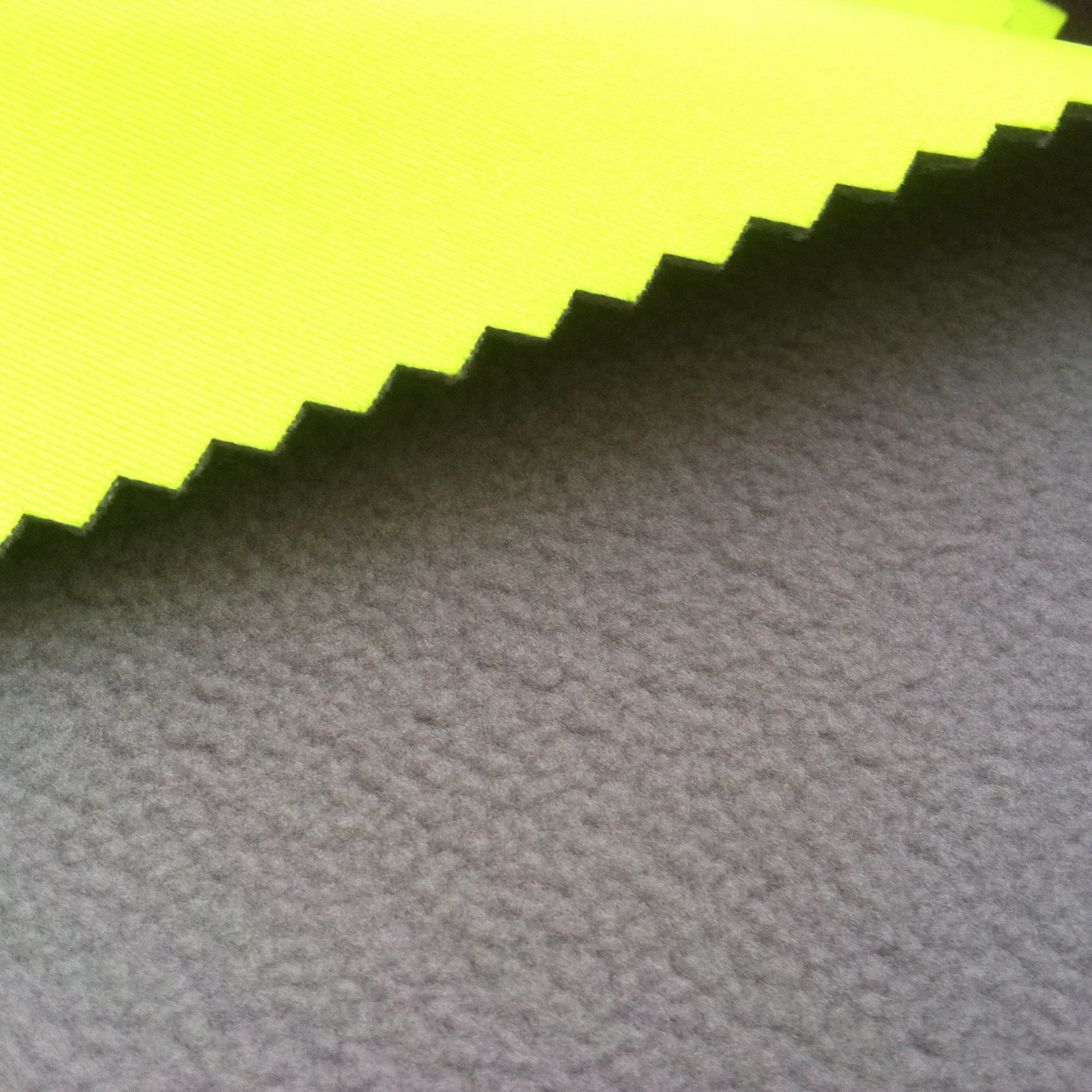 软壳softshell涤纶面料 四面弹复合摇粒绒 抓绒面料