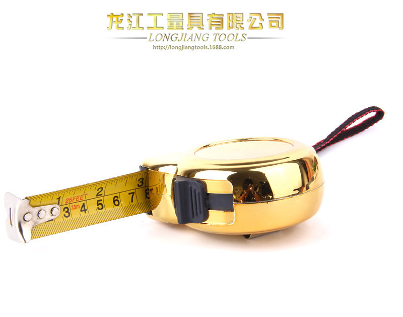 Steel Tap Measurement Meter Stick Metric Woodworking Tape Measure Hengtai Engineering Ground Measurement Household Factory Direct Sales Supply