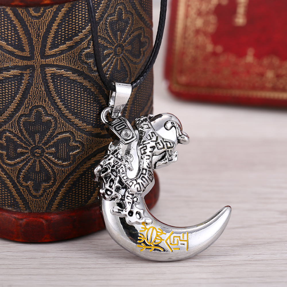 影视动漫饰品 盗墓笔记小哥张起灵 吴邪 龙符摸金符项链 厂家批发