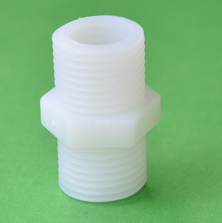 m44 高强度尼龙塑料接头 4分外牙对接 对丝 净水器接头水管连接件