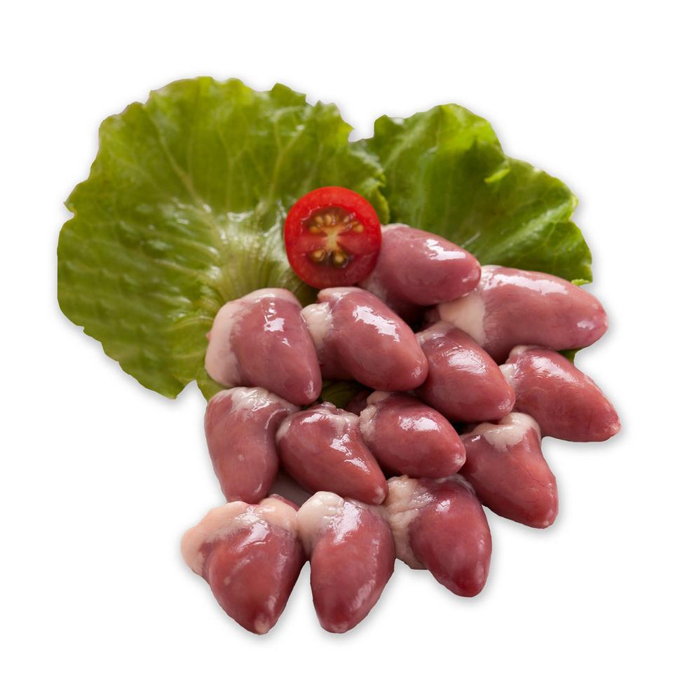 现货批发 原味无腌制 华英鸡肉制品冷冻鸡心 半成品鸡心