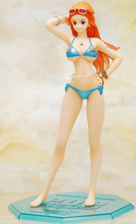 动漫公仔批发 海贼王 两年后 pop长发娜美 泳装水着 盒装手办