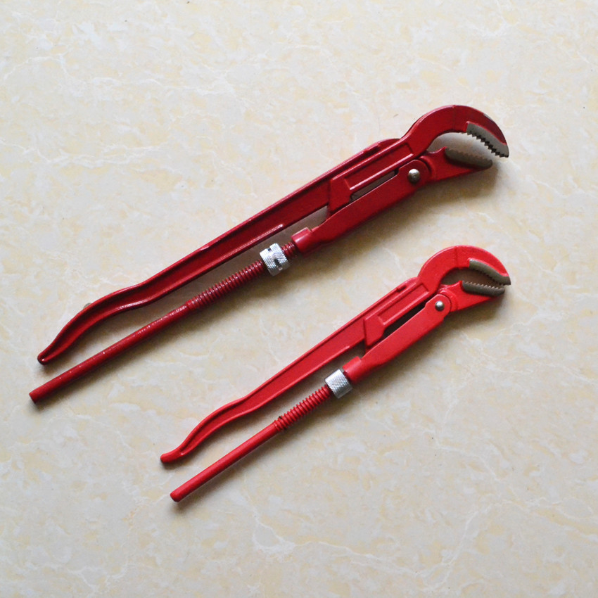 快速可调节45度15寸鹰嘴管子钳管钳