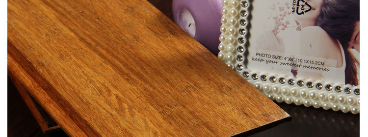 订做 居怡竹地板 jys1507 碳化重竹地板板栗色 12mm厚 室内竹地板