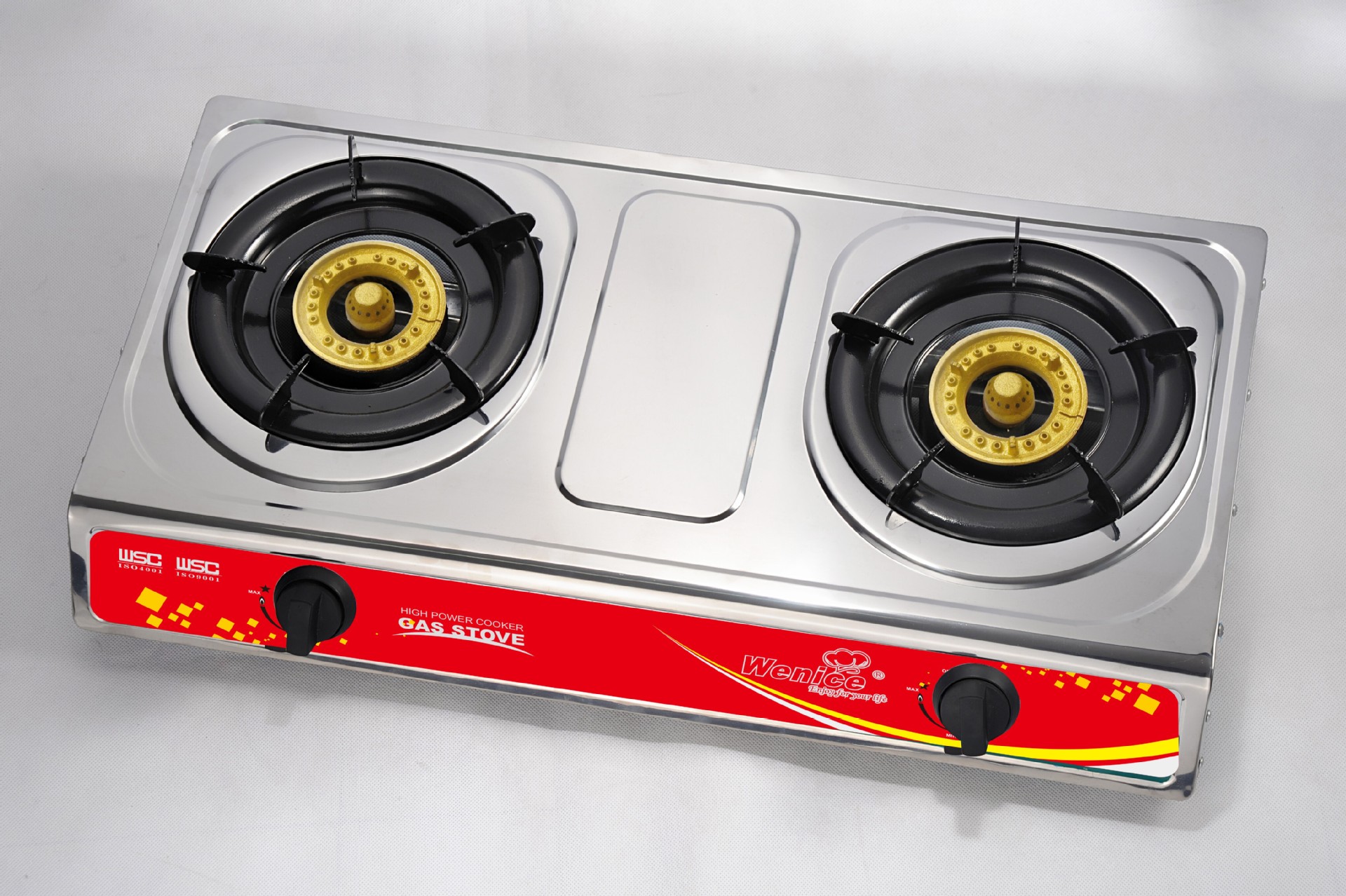 厂家直销不锈钢双灶煤气灶燃气灶家用户台式用液化气灶具