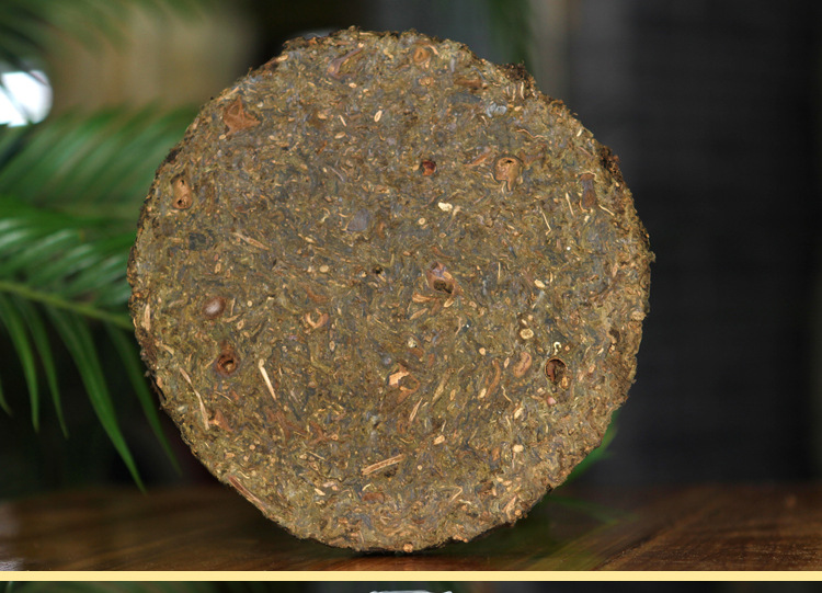 【传富茶业】批发安化黑茶 安化黑茶千两茶饼 大叶种茶叶