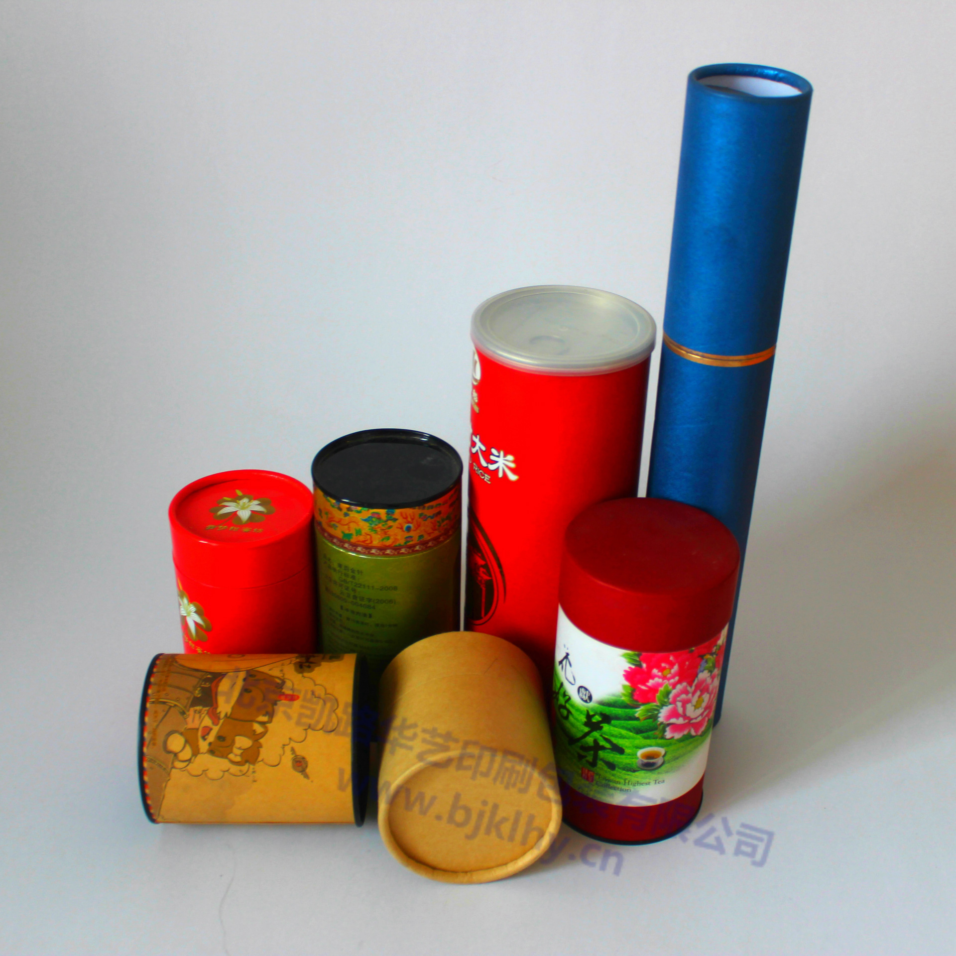 高档纸桶 纸罐 茶叶罐 食品纸罐 复合纸筒 圆筒盒 直接厂家定做