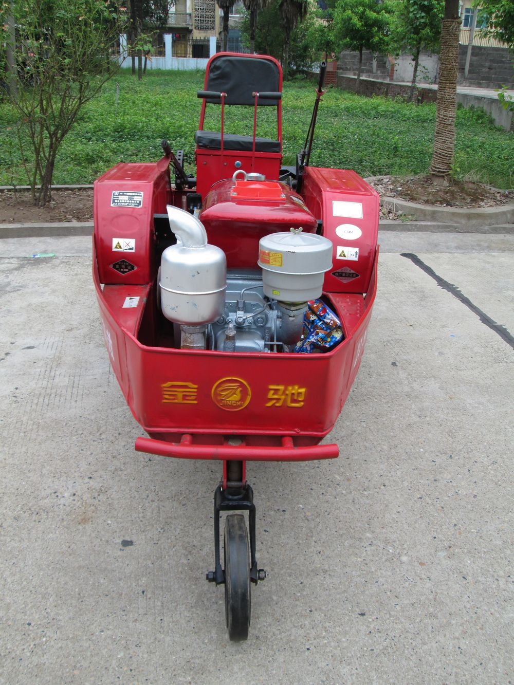 湖北金驰 jc-15型机耕船 标定功率:11.03kw(15马力)