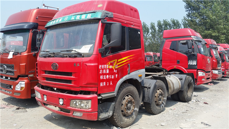 出售二手解放新大威 捍威 欧曼 德龙半挂车 二手车头 货车