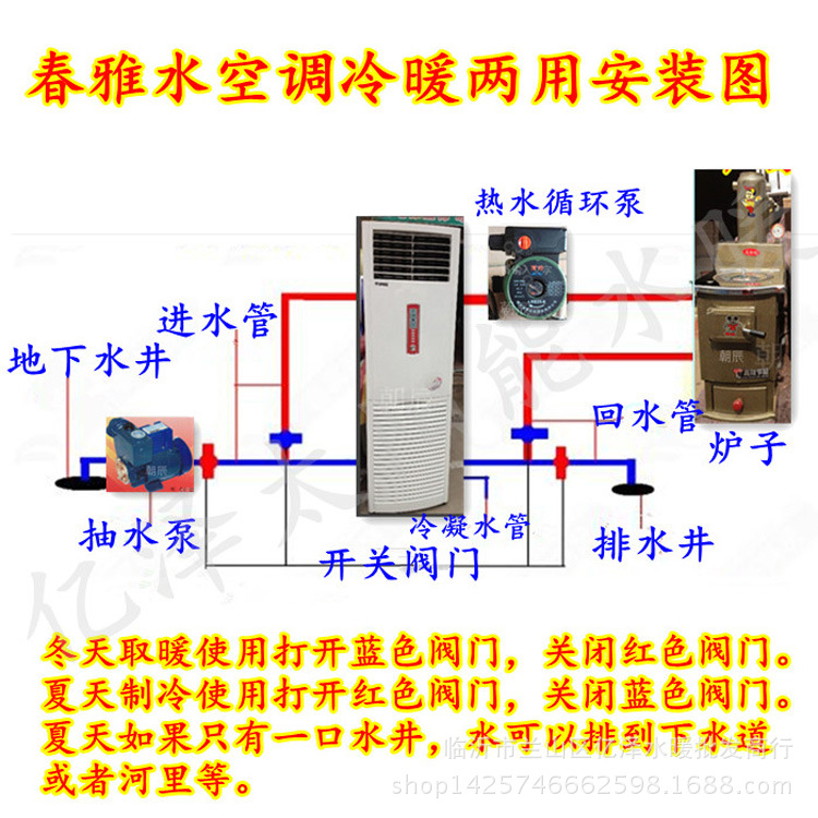 水暖空调安装图供回水图片