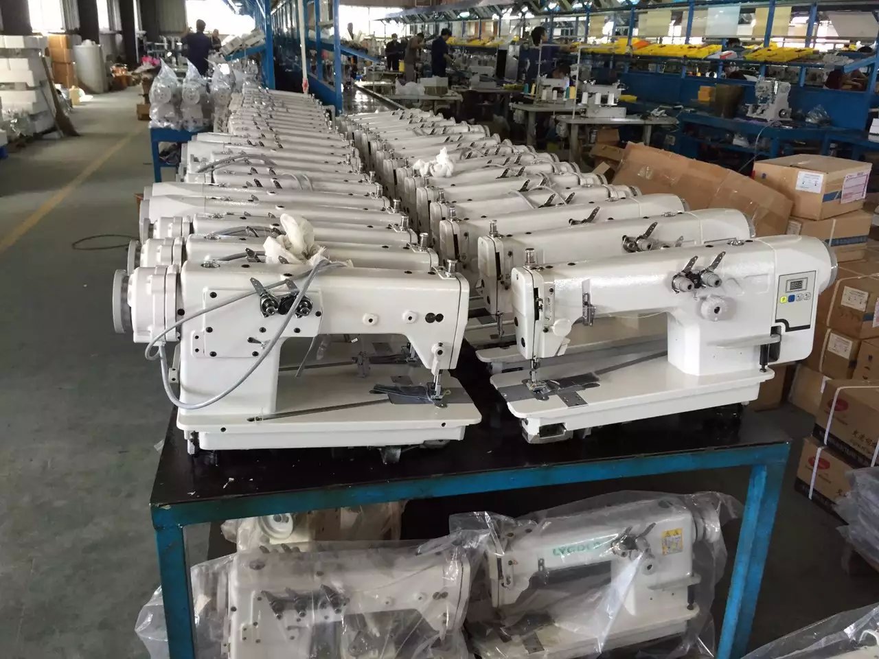 3800 直驱链式双针 三针 双针机 缝纫机