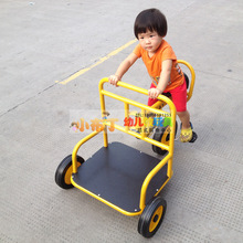早教幼儿园儿童三轮车 反踩脚踏车反向脚踏车 幼儿户外游戏童车