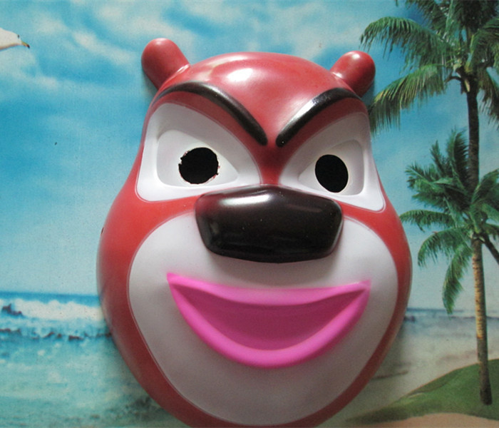 新奇特 熊出没面具 熊大熊二 塑胶玩具 派对表演道具 义乌批发