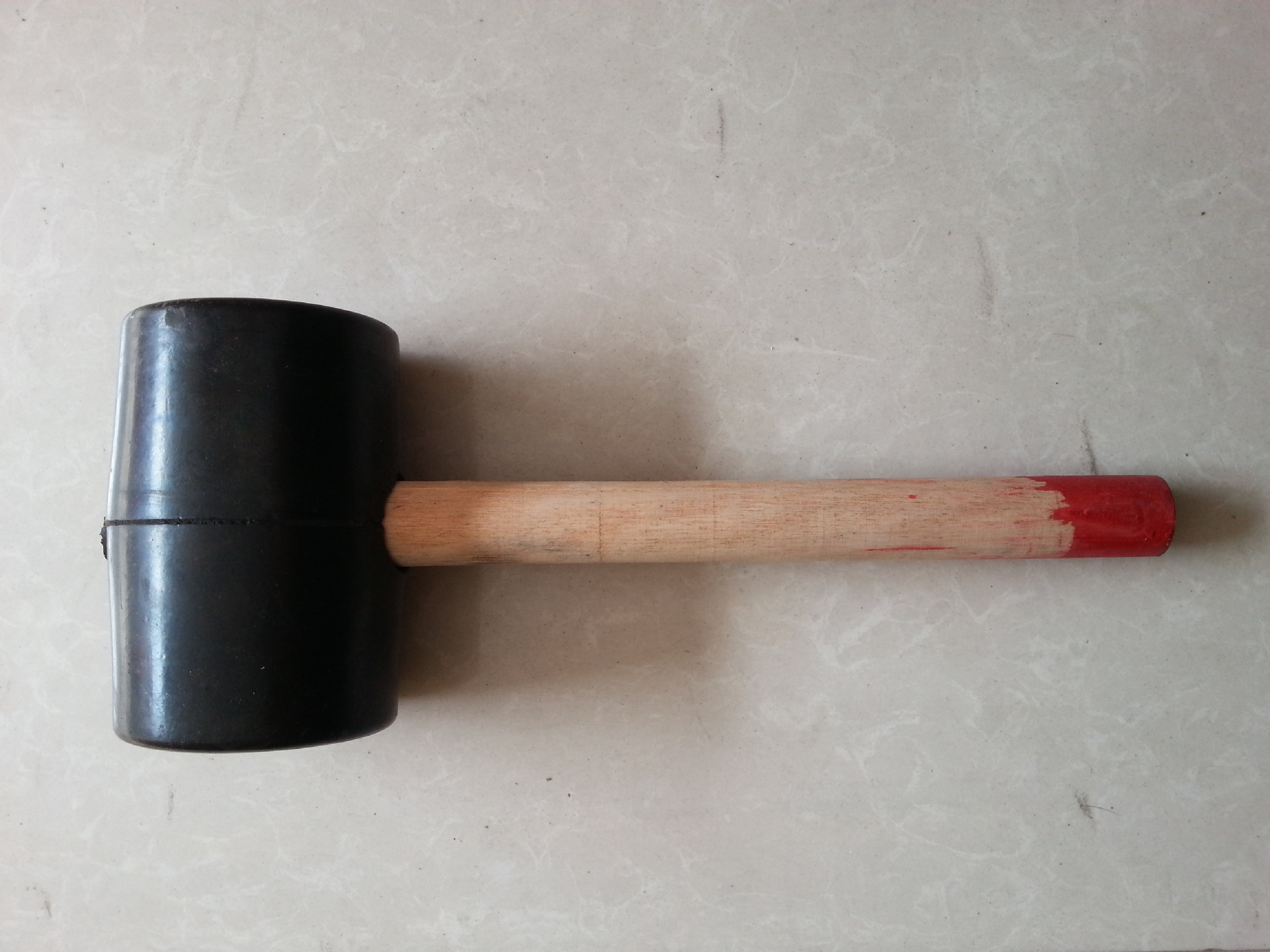 黑色橡皮锤锤子匠作建筑工具黑皮锤