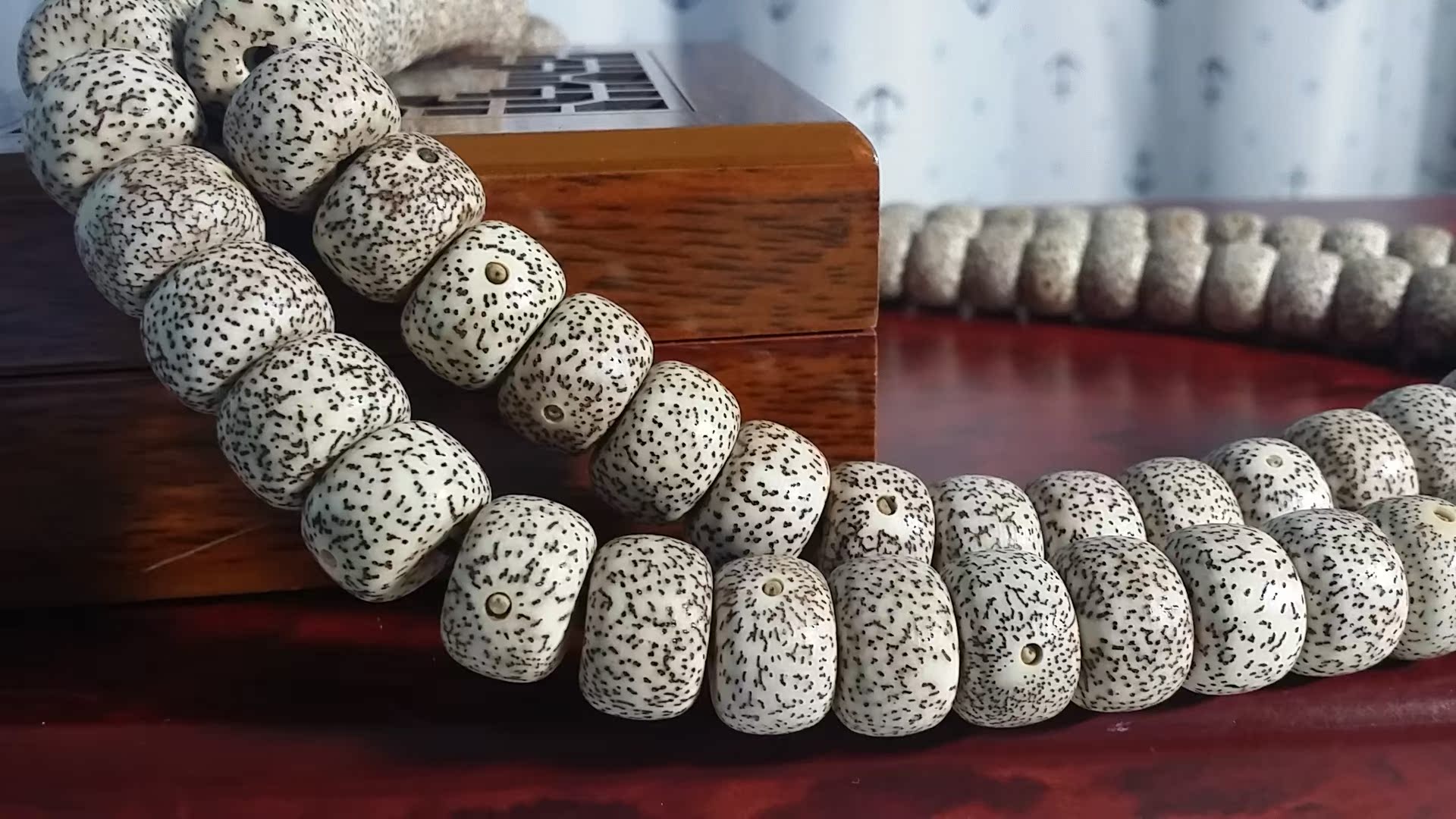 厂家批发 海南干磨正月冰花摩尼籽桶珠a  精品菩提子