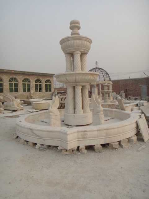 喷泉 汉白玉喷泉 大理石喷泉 流水喷泉1-218