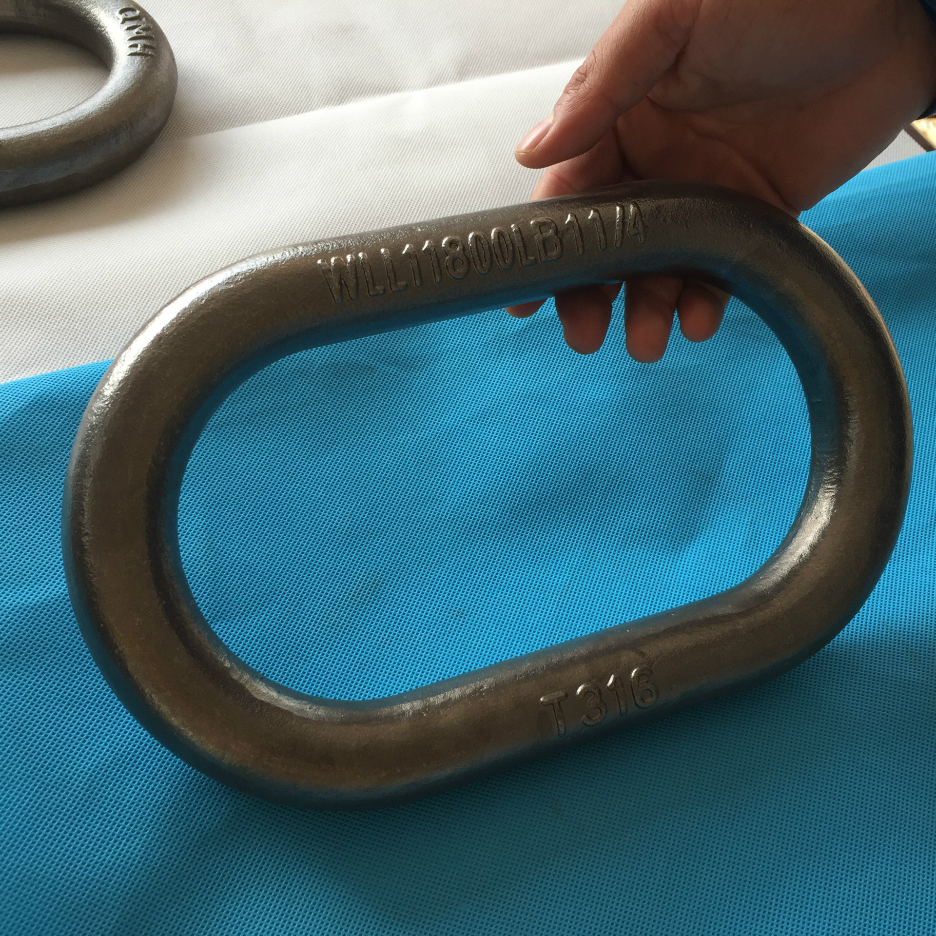 厂家现货:起重索具配件 模锻不锈钢强力环 master link