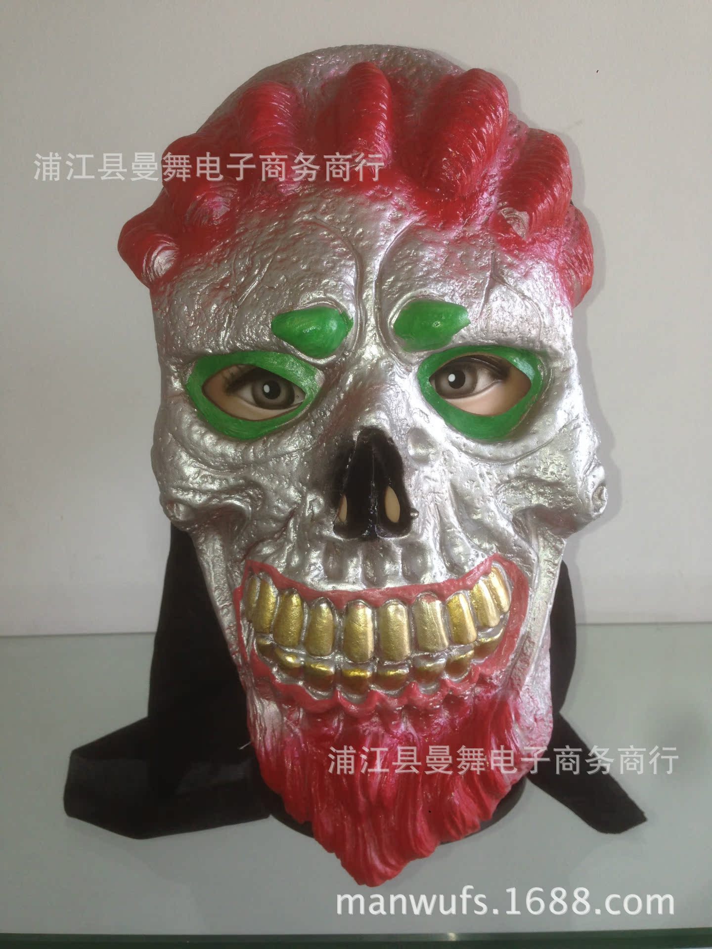 批发 万圣节鬼节面具 恐怖鬼脸面具 化妆舞会面具 cosplay面具