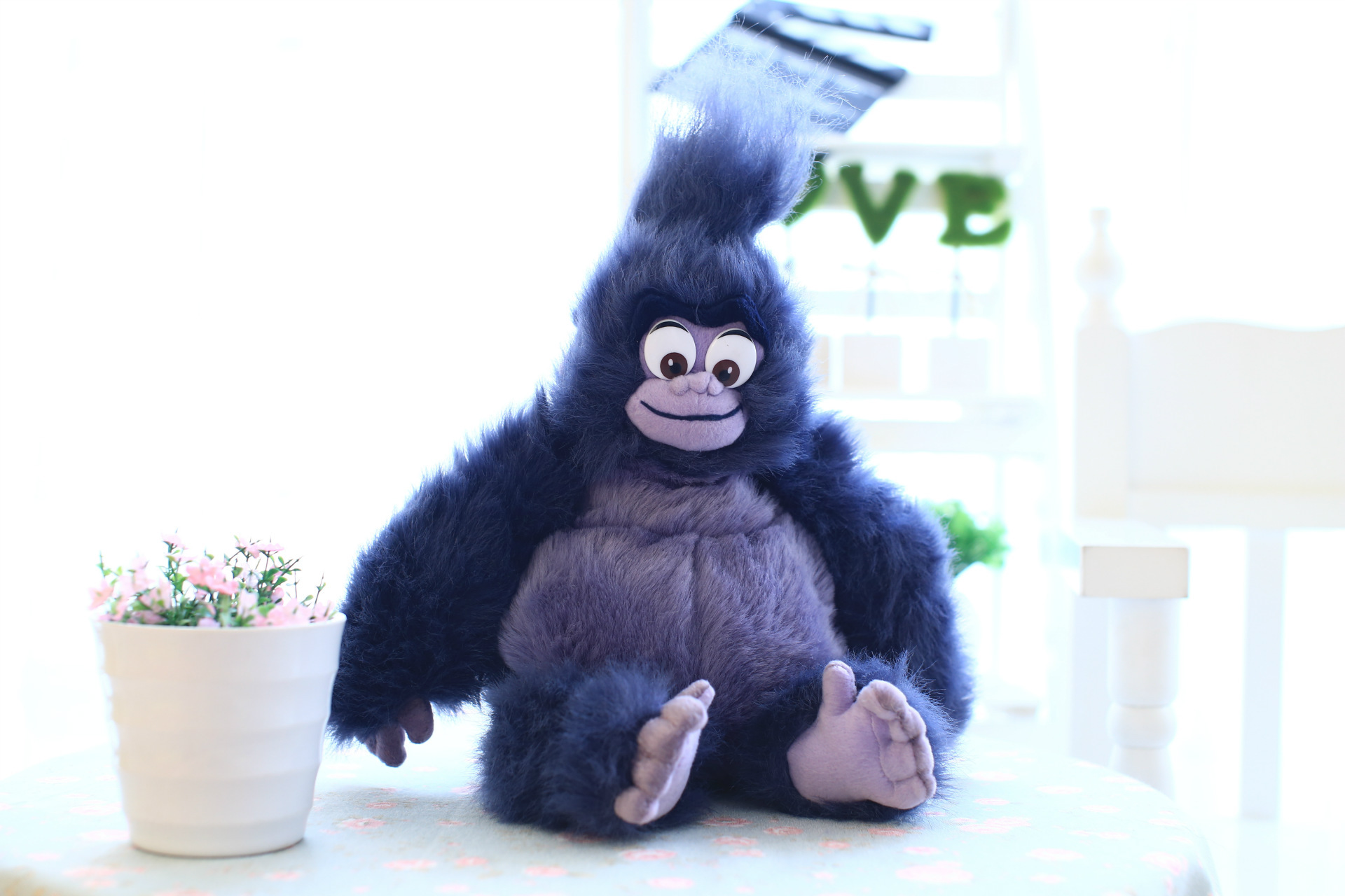 万圣节大猩猩公仔百变泰山黑猩猩金刚毛绒玩具玩偶布娃娃猴年礼物