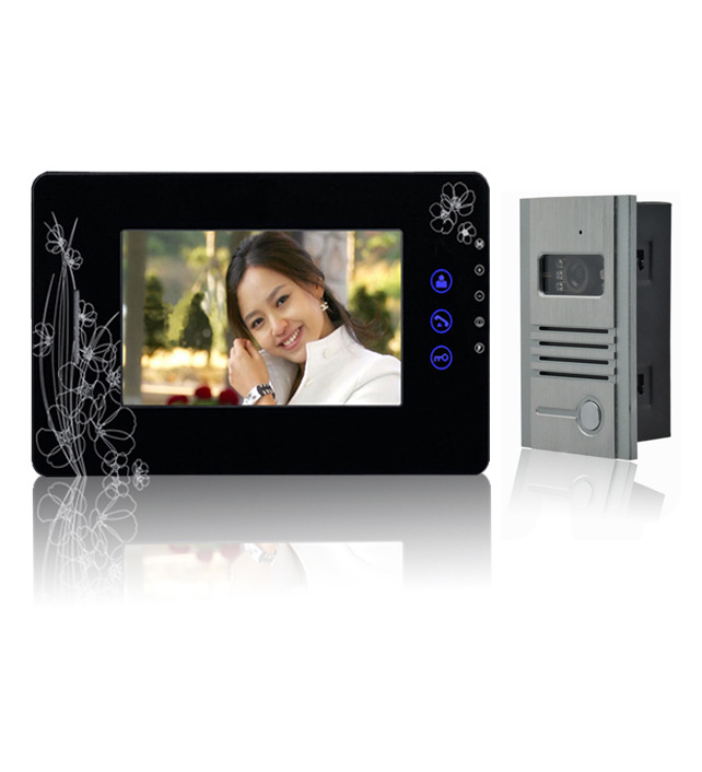 家用别墅/7寸彩色可视对讲门铃/楼宇对讲分机/可视电话/厂家直销